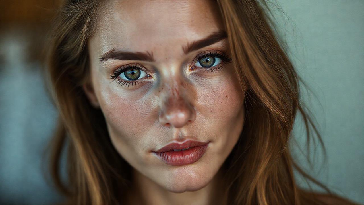 Type 1 rosacea symptoms Flushing and visible veins on face due to type 1 rosacea