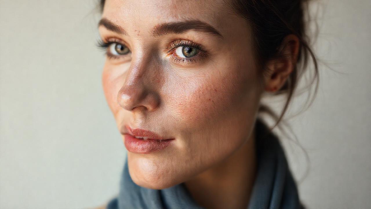 AI skin analysis on smartphone