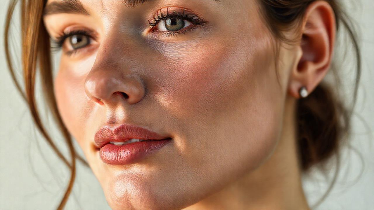 Rosacea on cheeks Rosacea on cheeks