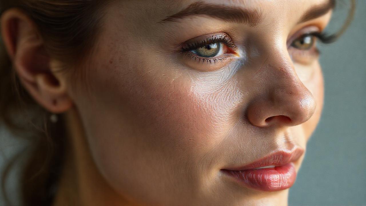 Rosacea on neck and chest
